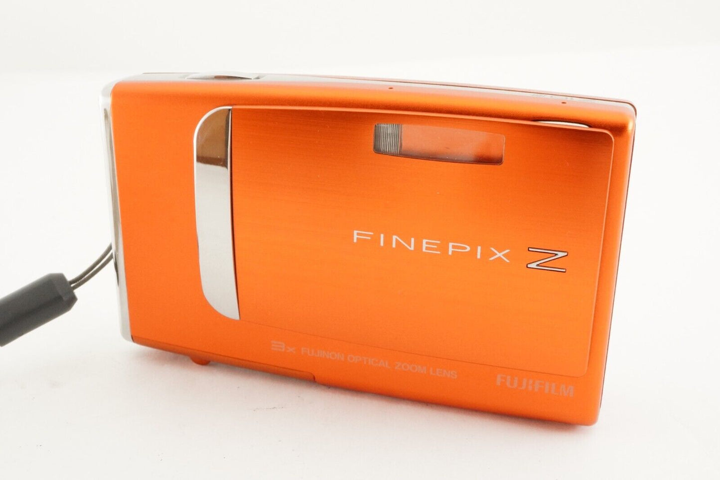 FUJIFILM FinePix Z10fd Orange With 2GB SDHC Card Digital Camera from Japan #1536