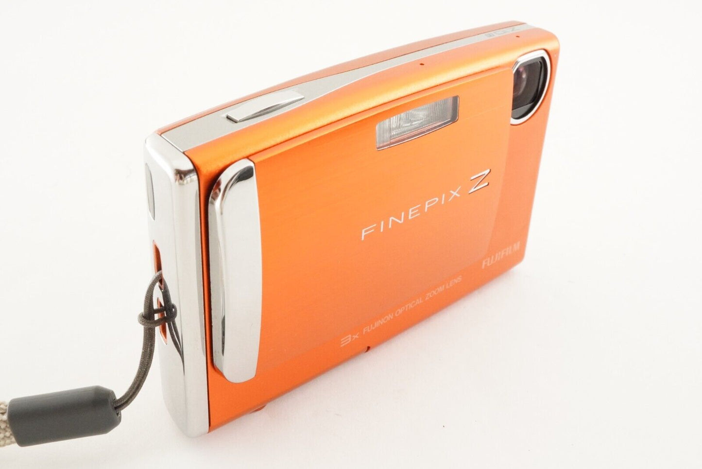 FUJIFILM FinePix Z10fd Orange With 2GB SDHC Card Digital Camera from Japan #1536