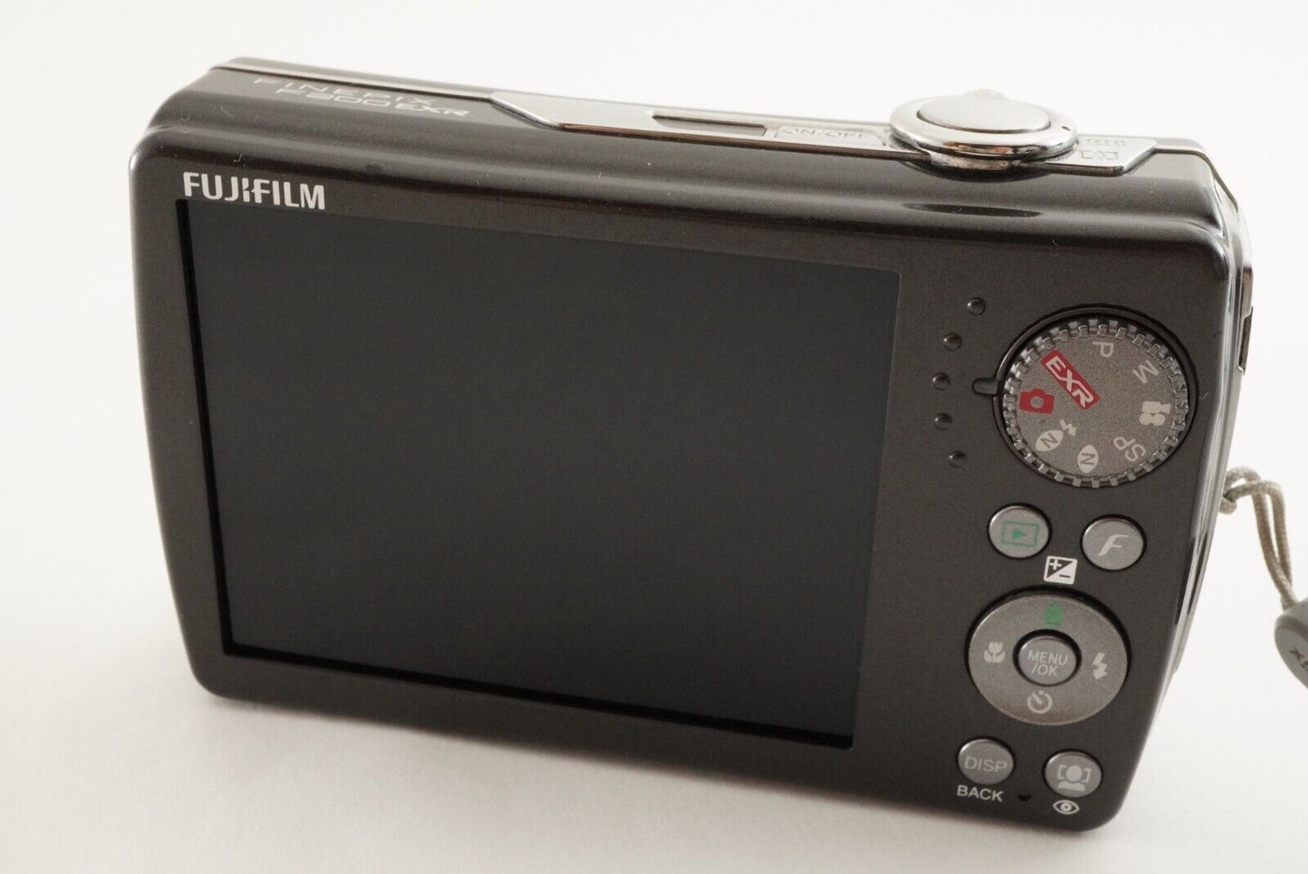 FUJIFILM F200 EXR Black With 4GB SDHC Card Digital Camera from Japan #9405