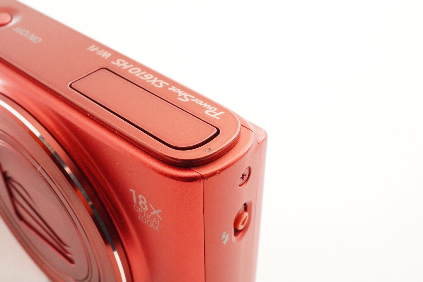 Canon PowerShot SX610 HS Red With 4GB SDHC Card Digital Camera from Japan #1645