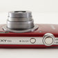 Canon IXY 150 Red With 4GB SDHC Card Digital Camera from Japan #8821