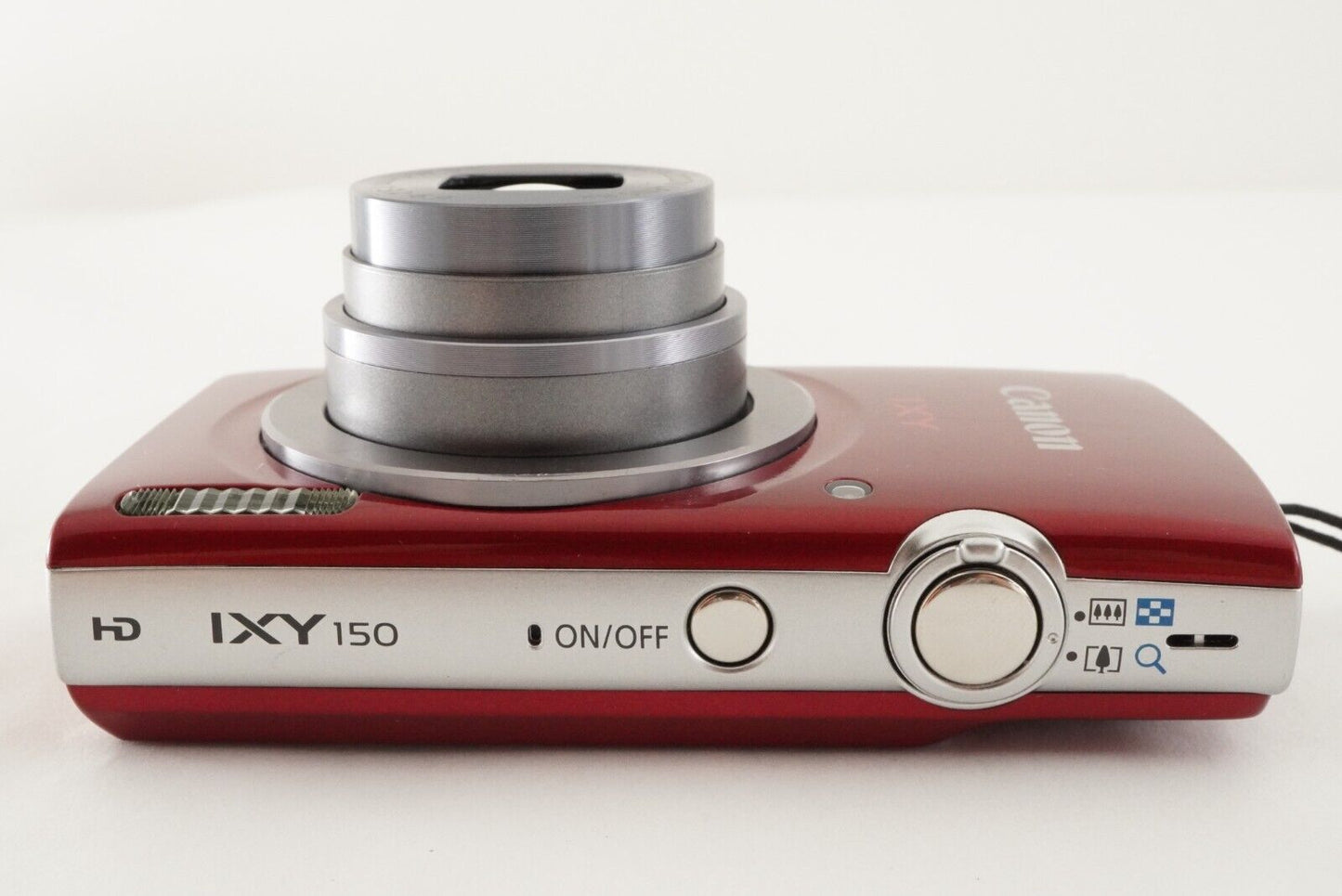 Canon IXY 150 Red With 4GB SDHC Card Digital Camera from Japan #8821