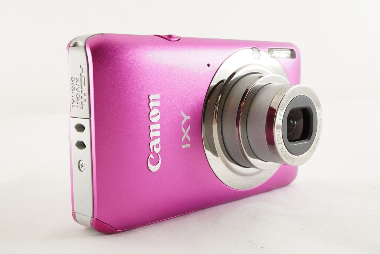 Canon IXY 210F Pink With 4GB SDHC Card Compact Digital Camera from Japan #0832