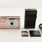 Canon PowerShot A2400 IS Pink With 4GB SDHC Card Digital Camera from Japan #1612