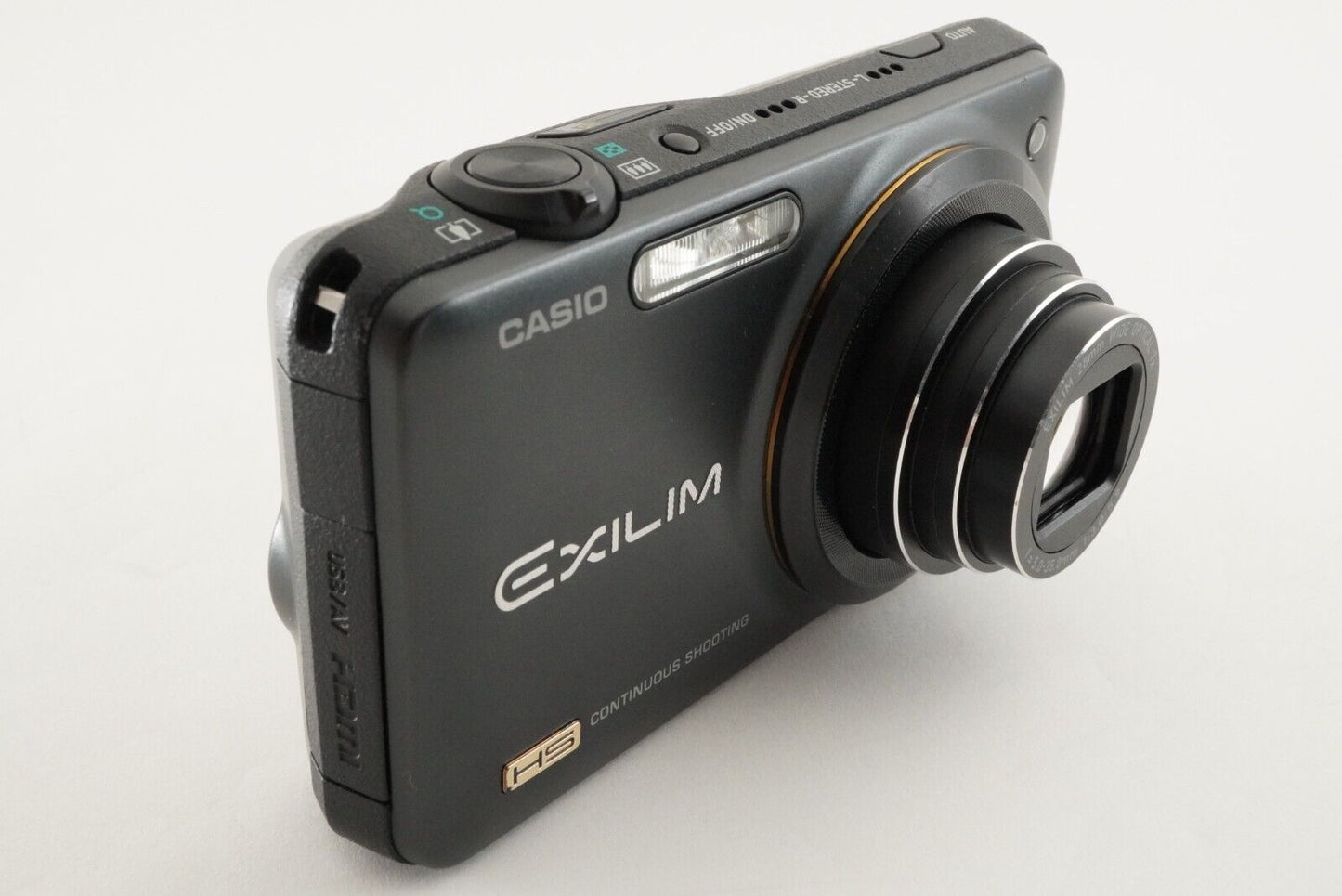 CASIO EXILIM EX-ZR10 Black With 4GB SDHC Card Digital Camera from Japan #9199