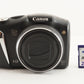 Canon PowerShot SX130 IS Black With 2GB SD Card Digital Camera from Japan #0672