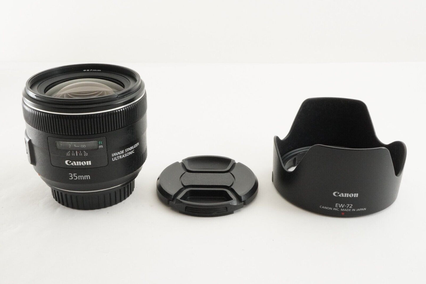 Canon EF 35mm F2 IS USM AF Wide Angle Lens from Japan #1509