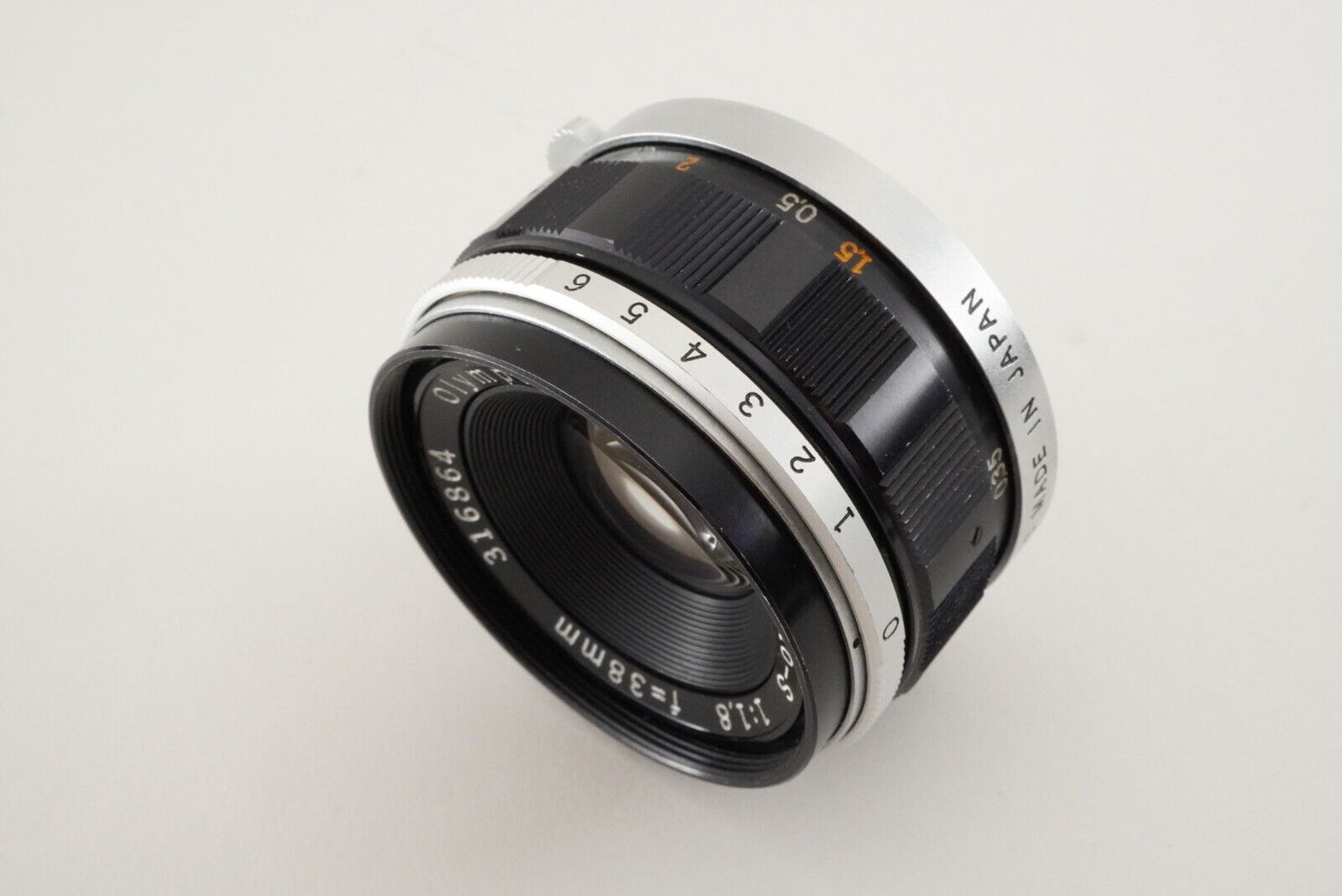 OLYMPUS F.Zuiko Auto-S 38mm F1.8 For Pen F MF Lens Photo tested!from Japan #7851