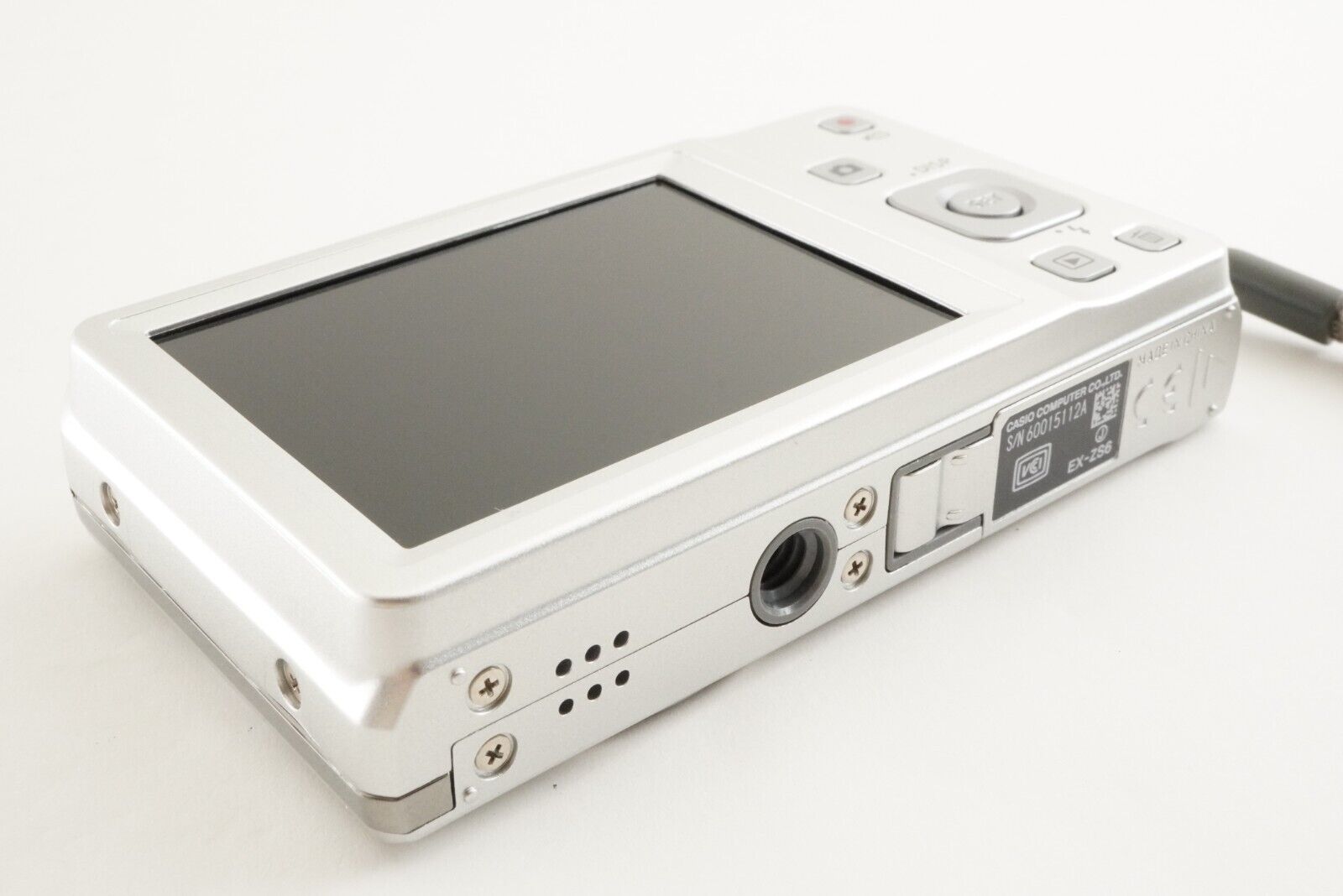 CASIO EXILIM EX-ZS6 Silver In Box With 4GB SDHC Card Digital