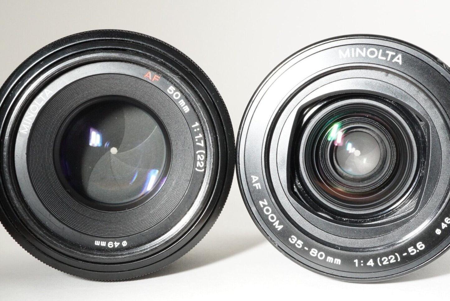 MINOLTA a-7 +  AF 50mm F1.7 + AF ZOOM 35-80mm F4-5.6 a alpha 7 from Japan #8731