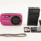 CASIO EXILIM EX-N10 Pink With 4GB SDHC Card Digital Camera from Japan #1639