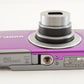 Canon PowerShot A3500 IS Purple & 4GB SDHC Card Digital Camera from Japan #0736