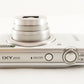 Canon IXY 200 Silver With 4GB SDHC Card Compact Digital Camera from Japan #0843