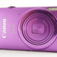 Canon IXY 430F Purple In Box With 4GB SDHC Card Digital Camera from Japan #0706