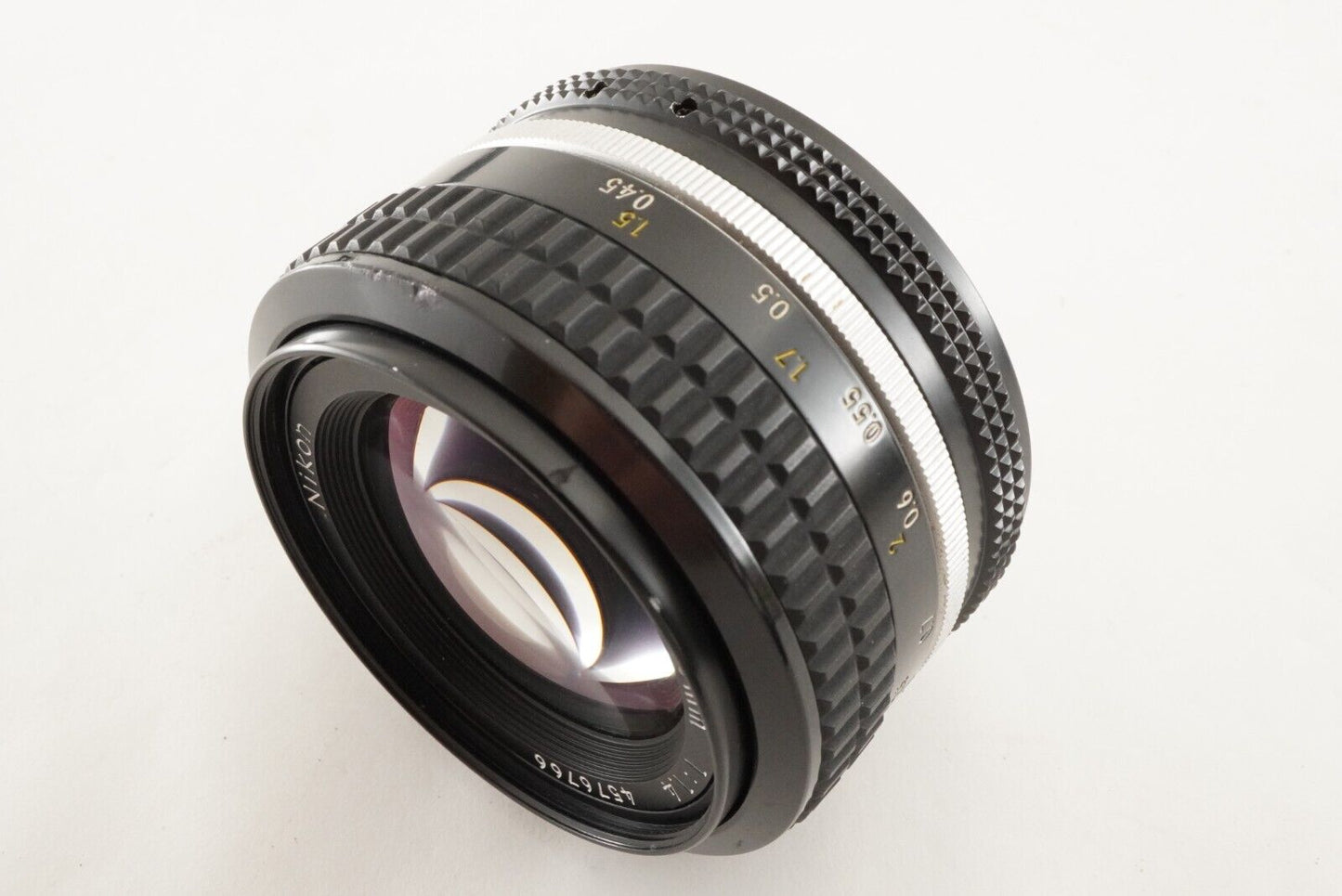 New Light Seals Nikon EL2 Black + Ai NIKKOR 50mm F1.4 from Japan #9734