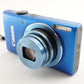 Canon IXY 100F Blue In Box With 4GB SDHC Card Digital Camera from Japan #1560