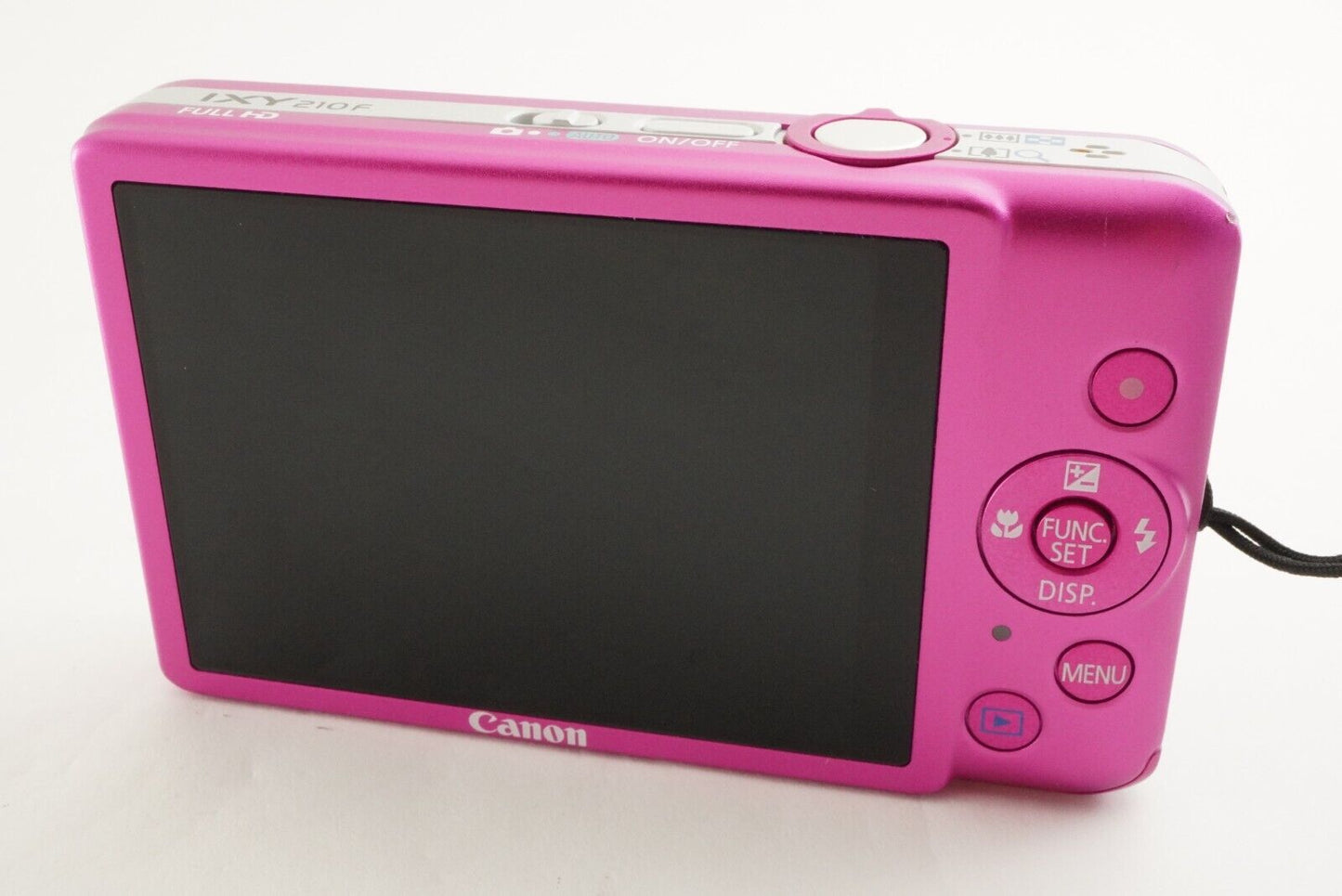 Canon IXY 210F Pink With 4GB SDHC Card Compact Digital Camera from Japan #1468