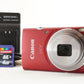 Canon IXY 120 Red With 4GB SDHC Card Compact Digital Camera from Japan #1646