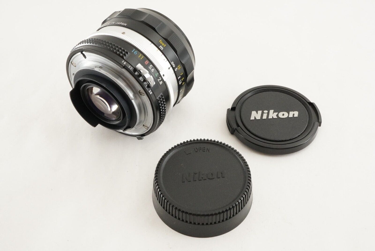 Nikon NIKKOR-N Auto 24mm F2.8 Ai Converted MF Wide Angle Lens from Japan #9970