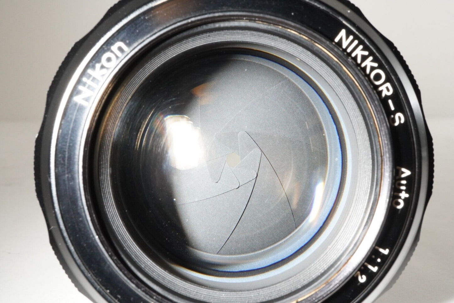 NIKON NIKKOR-S Auto 55mm F1.2 Ai Converted Lens Photo tested! From Japan #7880