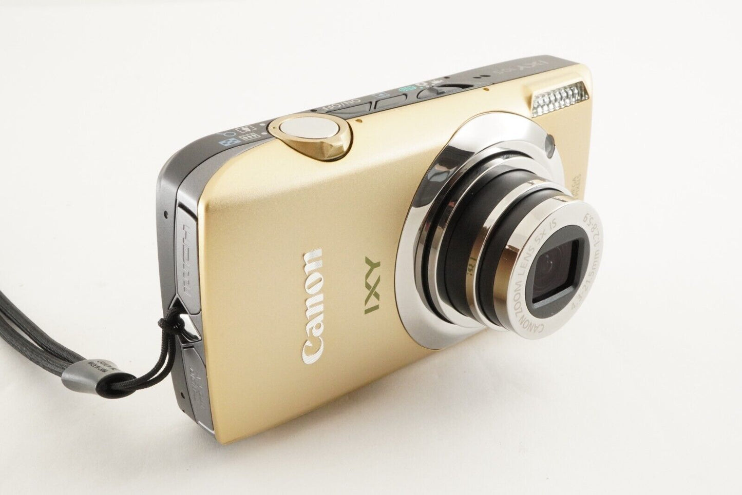 Canon IXY 10S Gold In Box With 4GB SDHC Card Digital Camera from Japan #1528