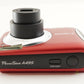 Canon PowerShot A495 Red In Box With 2GB SD Card Digital Camera from Japan #1460