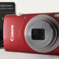 Canon IXY 150 Red With 4GB SDHC Card Digital Camera from Japan #8821