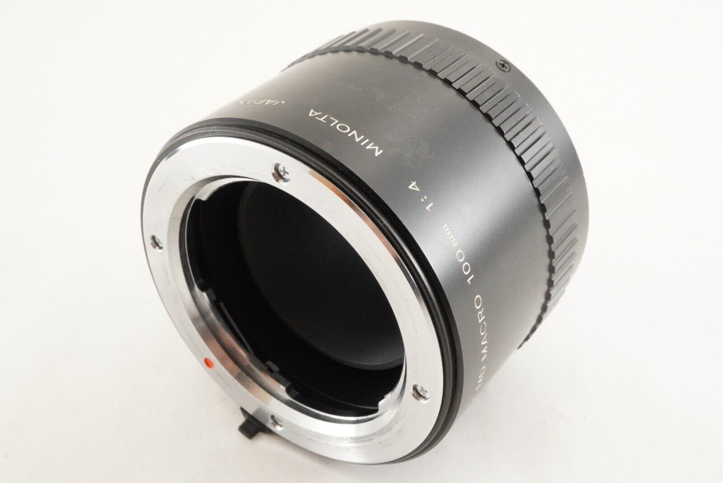 MINOLTA MD MACRO 100mm F4 & Extension tube MF MACRO Lens from Japan #0472