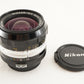 Nikon NIKKOR-N.C Auto 24mm F2.8 non-Ai MF Wide Angle Lens from Japan #0069