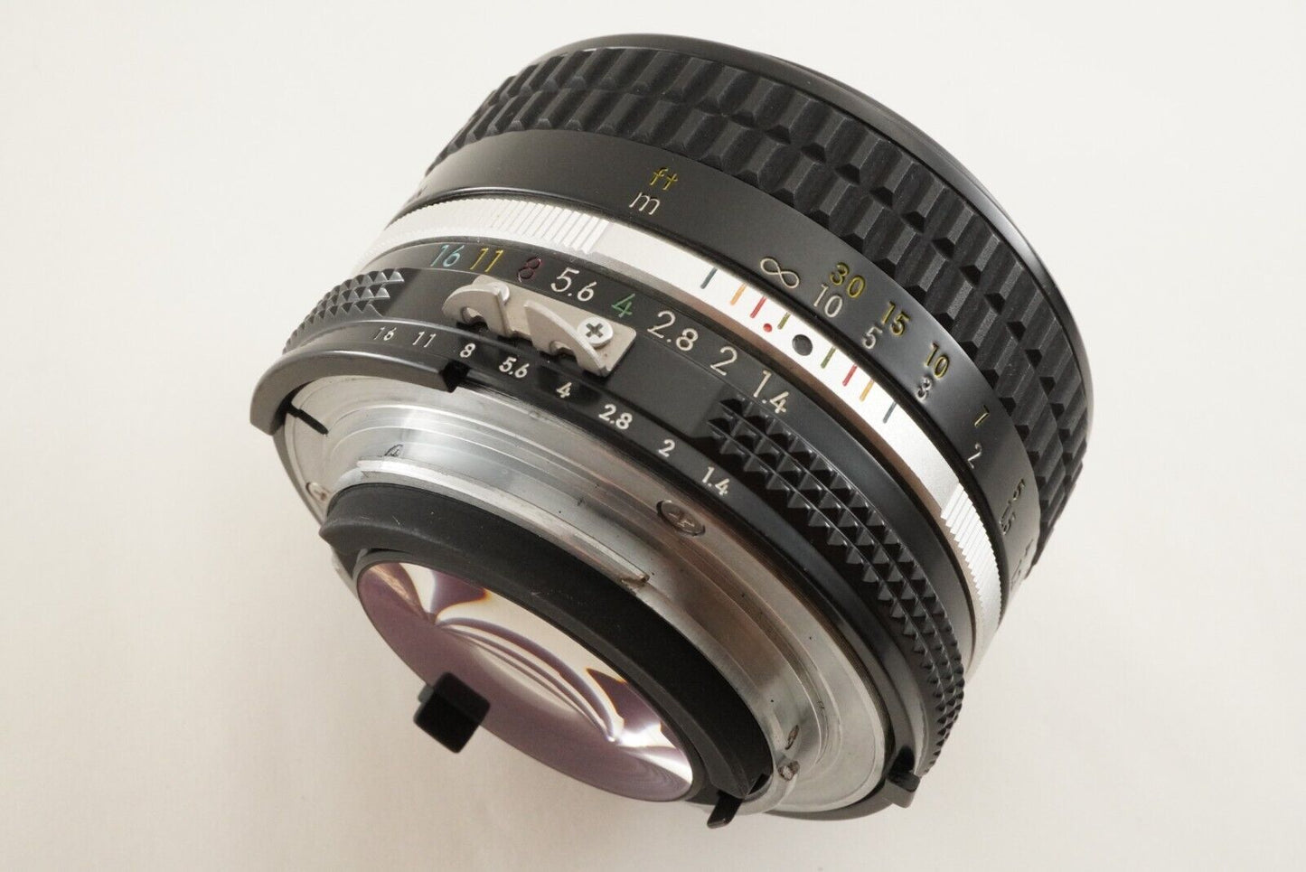 New Light Seals Nikon FE + Ai NIKKOR 50mm F1.4 SLR Film Camera from Japan #8871