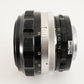 NIKON NIKKOR-S.C Auto 55mm F1.2 non-Ai MF Lens Photo tested! From Japan #7900