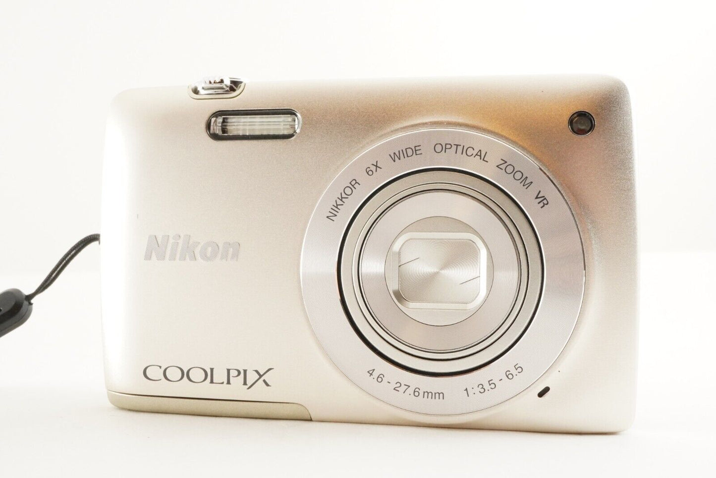 Nikon COOLPIX S4400 Silver In Box &4GB SDHC Card Digital Camera from Japan #1494