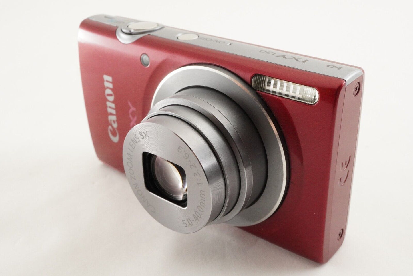 Canon IXY 120 Red With 4GB SDHC Card Digital Camera from Japan #9518