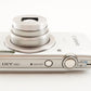 Canon IXY 180 Silver With 4GB SDHC Card Compact Digital Camera from Japan #1610