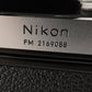 New Light Seals Nikon FM + Ai NIKKOR 50mm F1.4 Film Camera from Japan #9648