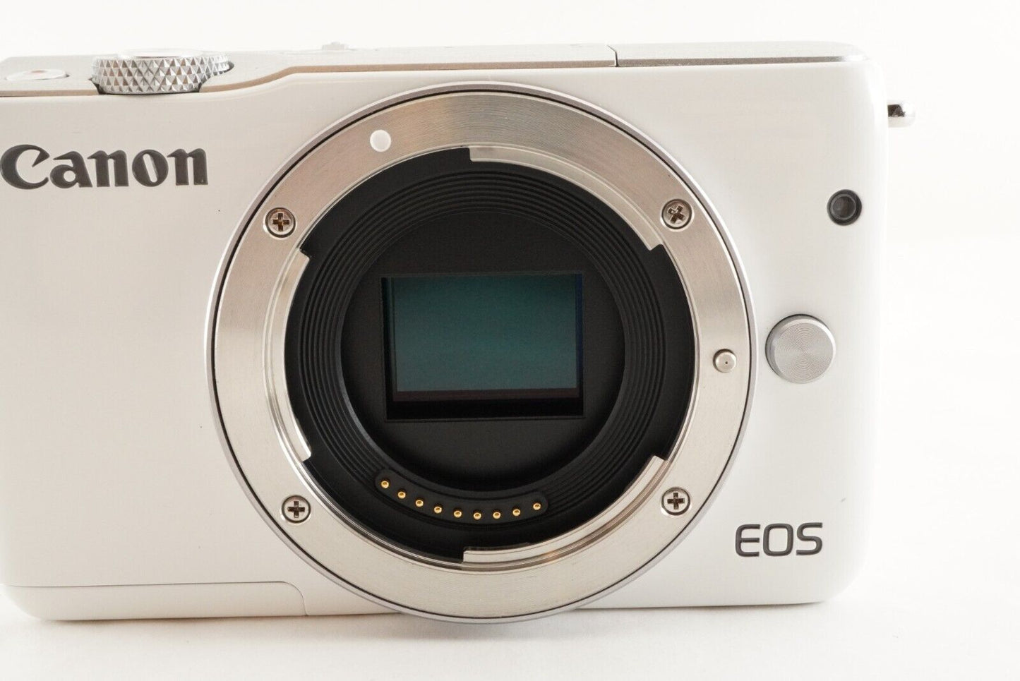 Canon EOS M10 White + EF-M 15-45mm IS STM + 16GB SDHC Card from Japan #0877