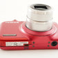 FUJIFILM FINEPIX JX400 Red In Box &4GB SDHC Card Digital Camera from Japan #1301