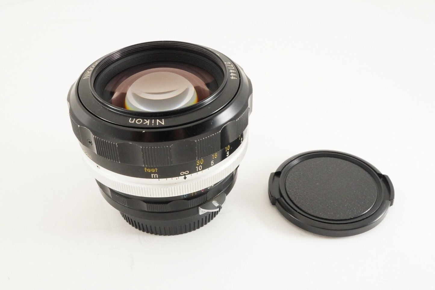 NIKON NIKKOR-S.C Auto 55mm F1.2 non-Ai MF Lens Photo tested! From Japan #7900