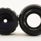 New Light Seals Nikon F2 Photomic S Black + 50mm F1.4 + 28mm from Japan #9242