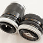 Canon New F-1 AE Finder + FD 50mm F1.4 + FD 135mm F3.5 from Japan #9479