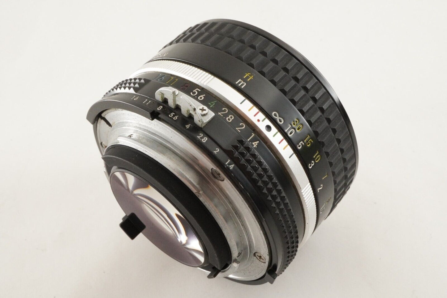 New Light Seals Nikon FM + Ai NIKKOR 50mm F1.4 Film Camera from Japan #9648