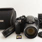 Nikon COOLPIX P610 Black & Case & 4GB SDHC Card Digital Camera from Japan #0335