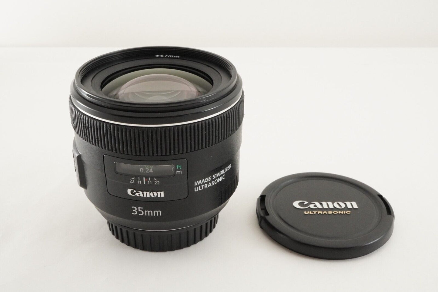 CANON EF 35mm F2 IS USM AF Wide Angle Lens from Japan #8994