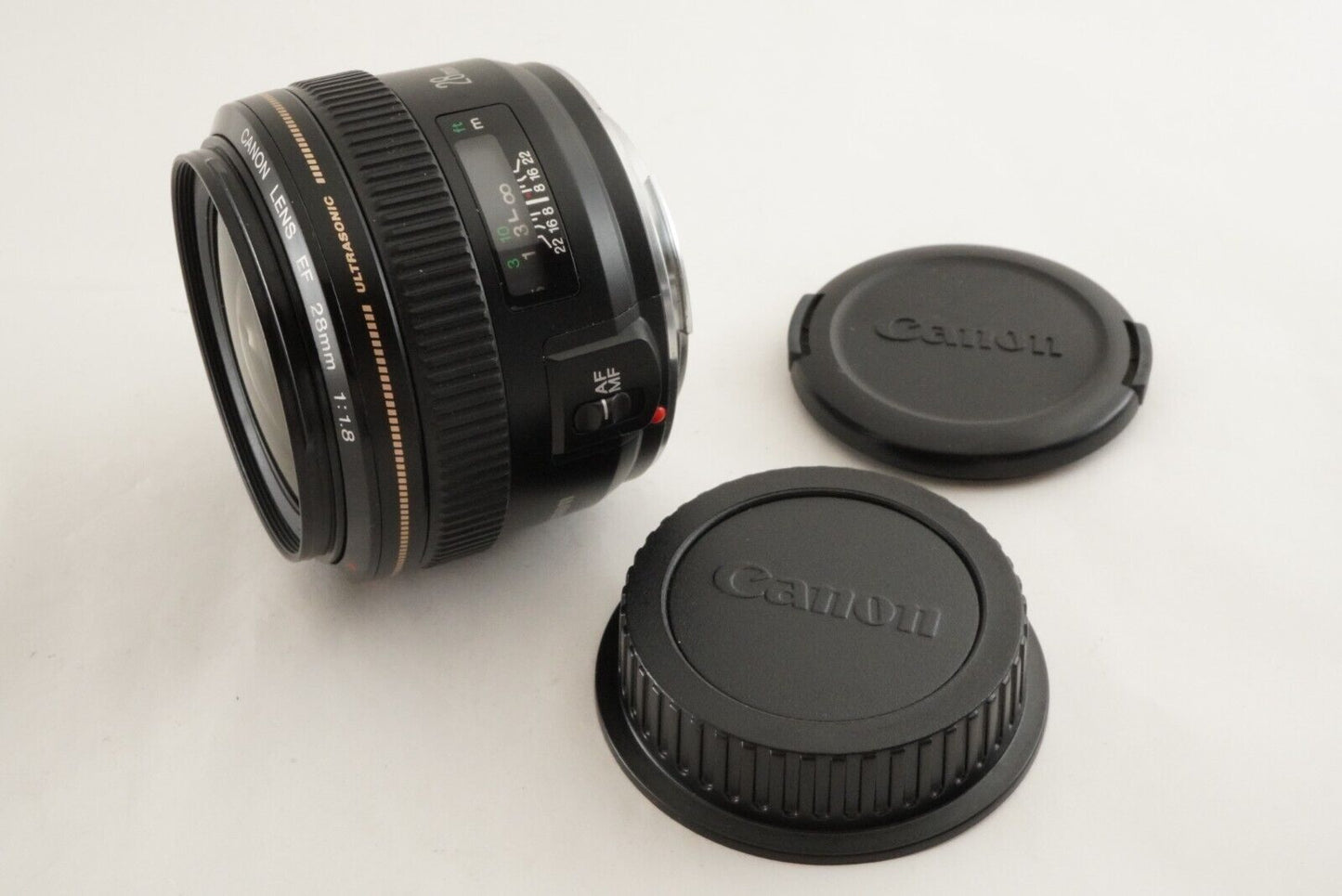 Canon EF 28mm F1.8 USM ULTRASONIC AF Wide Angle Lens from Japan #0611