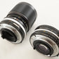 New Light Seals Nikon FE2 Black + Ai-s 50mm F1.8 +Ai-s 35-105mm from Japan #8920