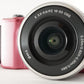 [S/C: 2,700] SONY Alpha a5000 ILCE-5000 Pink + E PZ 16-50mm from Japan #9770