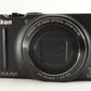 Nikon COOLPIX S8200 Black With 4GB SDHC Card Digital Camera from Japan #1105