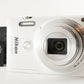 Nikon COOLPIX S6900 White With 4GB SDHC Card Digital Camera from Japan #0958