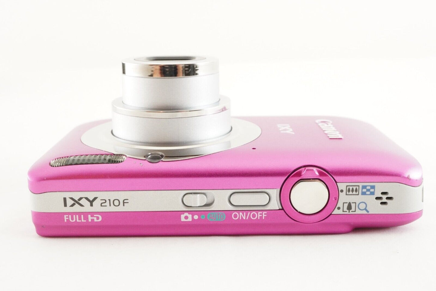 Canon IXY 210F Pink With 4GB SDHC Card Compact Digital Camera from Japan #0832