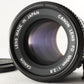 Canon NEW FD 100mm F2.8 MF Telephoto Lens from Japan #9805